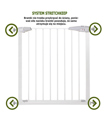 Apsauginis barjeras Springos SG0001A 104-113 cm