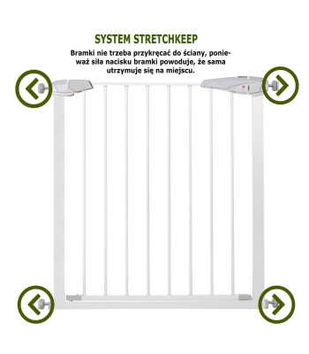 Apsauginis barjeras Springos SG0001A 104-113cm