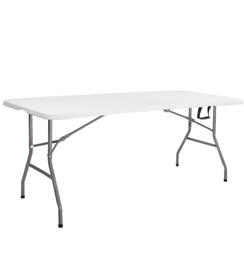 Sulankstomas stalas Springos GF0051 180 cm, baltas