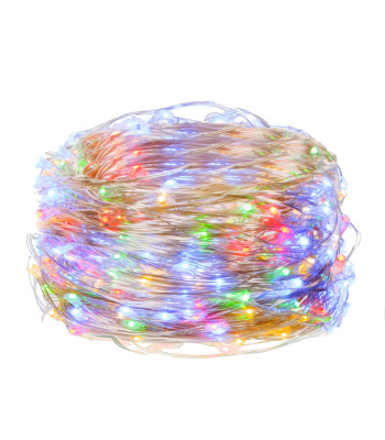 Mikrolampos su 100 LED diodais