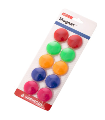 Magnetiniai lentos magnetai Springos MB0011A, 10 vnt.