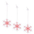 Koka ornamentai 3 vnt.