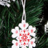 Koka ornamentai 3 vnt.