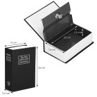 Metalinė užrakinama pinigų dėžutė