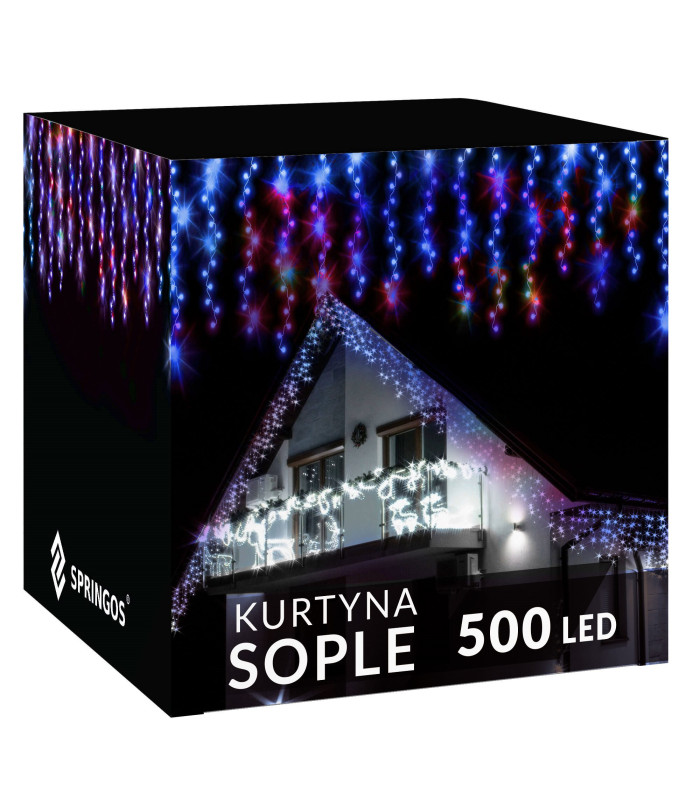 LED Girlianda su 8 Funkcijų Programuotoju