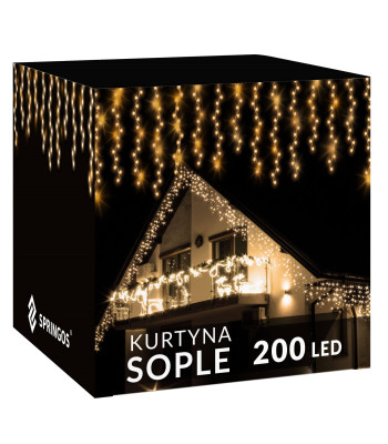 Kalėdinės girliandos su mikro LED lemputėmis