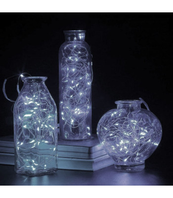 Mikro lempučių girlianda su 10 LED diodų