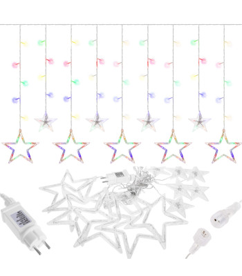 LED šviesos girlianda su žvaigždėmis