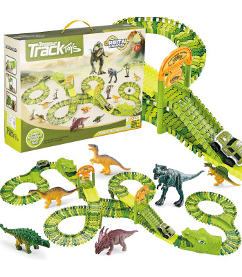 Dinozaurų parko trasos rinkinys