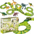 Dinozaurų parko trasos rinkinys