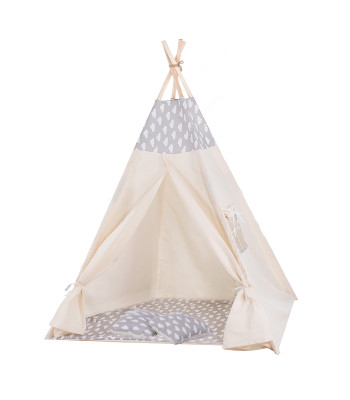 Tipi palapinė Springos TIP15 pilka
