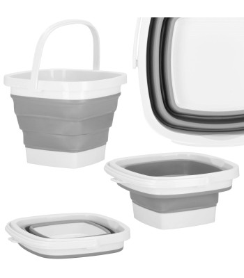 Plastikinis ir silikoninis kibiras