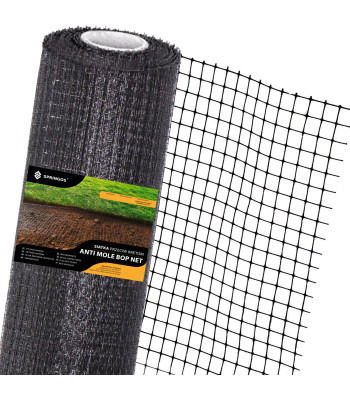 Apsauginis tinklas nuo kurmių, 15x15 mm, 2x200 m (45 g/m²), Springos