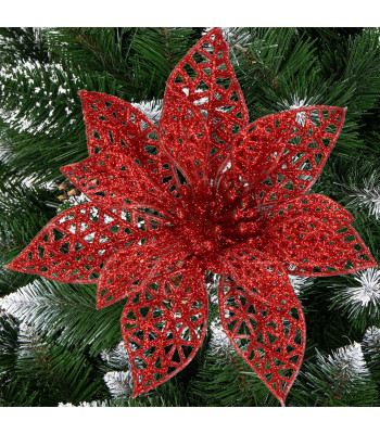 Kalėdinė dekoracija - poinsetija Springos CA0727