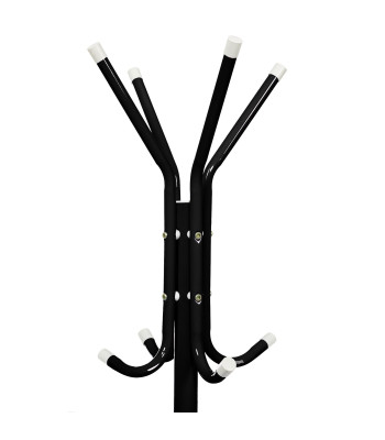 Metalinė drabužių kabykla Springos HA2000, 177 cm, juoda