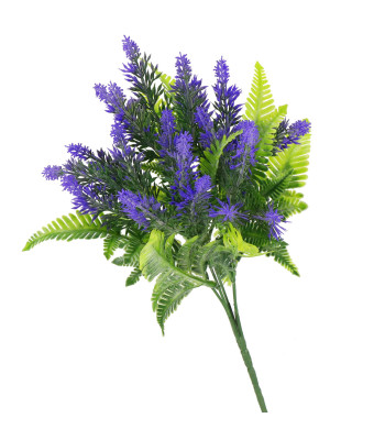 Dirbtinės Gėlės su Violetiniais Žiedais