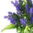 Dirbtinės Gėlės su Violetiniais Žiedais