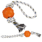 Žaislinė virvė su rutuliniais šunimis Springos PA1069
