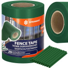 Tvoros juosta su 20 klipsų, 0,19 x 35 m (450g/m²), Springos, žalia