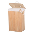 Bambuko skalbinių krepšelis Springos HA0030 72l