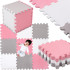 Vaikiškas putplasčio kilimėlis - Puzzle Springos FM0035 95,5 x 95,5 cm