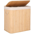Bambuko skalbinių krepšelis Springos HA0154 150L
