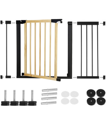 Laiptų apsaugos vartai Springos SG0012AC 75-117 cm
