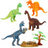 Dinozaurų rinkinys su baterijomis
