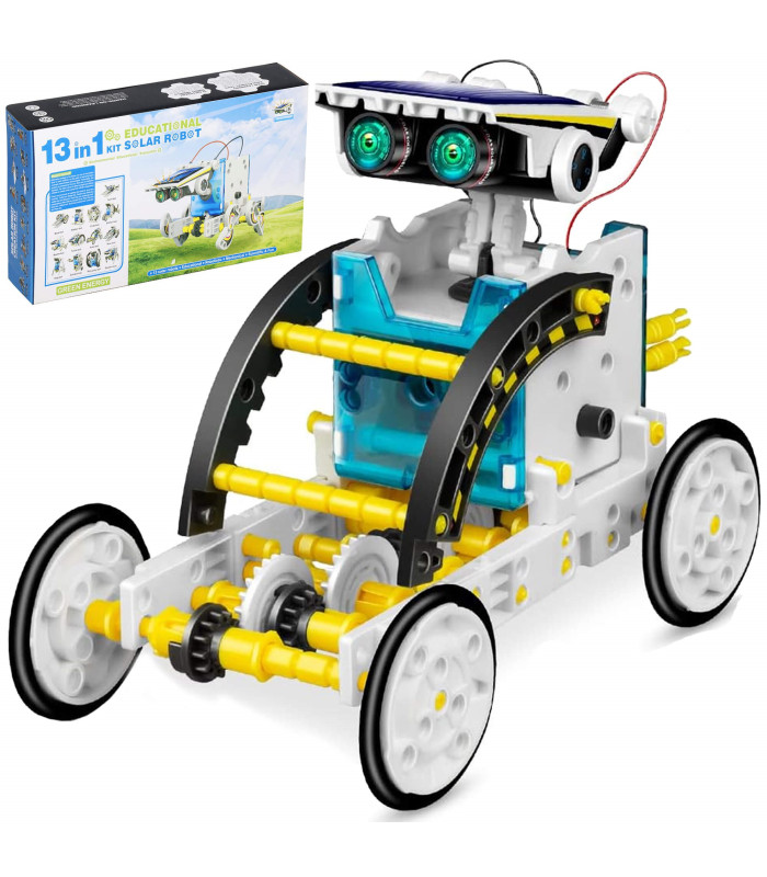 Springos® saulės energija varomas robotas