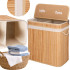 Bambuko skalbinių krepšelis Springos HA0155 100l