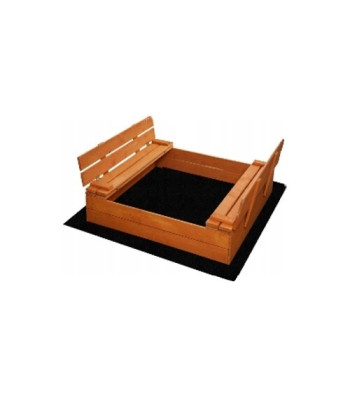 Medinė smėlio dėžė Springos PS180l 180x180 cm
