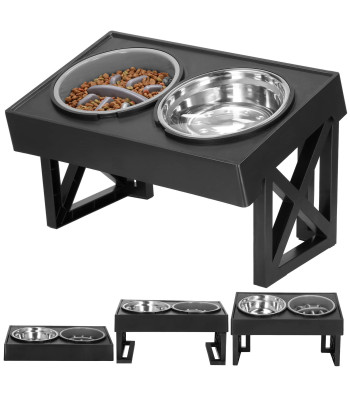 Springos® 2in1 Šunų Dubenėlis su Stovu