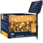 Saulės energija maitinamos LED girliandos
