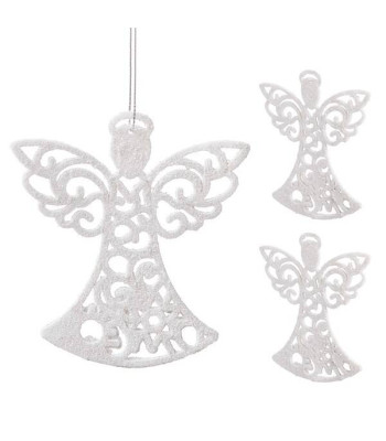 Kalėdiniai papuošimai angelai Springos CA0040 10 cm 3 vnt.