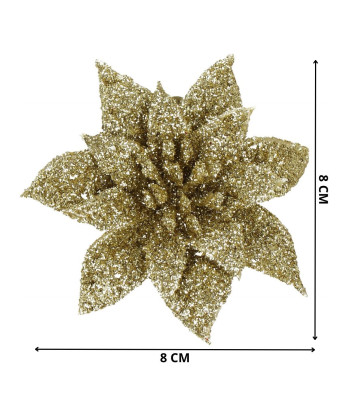Kalėdų dekoracija "Poinsettia" Springos CA0725 11x11 cm