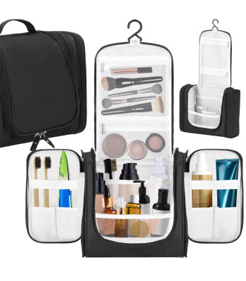 Kosmetikos organizatorius Springos HA7490 24x21x10 cm kosmetinė juoda