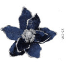 Poinsetija Springos CA1228, tamsiai mėlyna su sidabro blizgumu