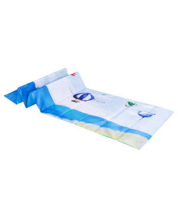 Paplūdimio čiužinys su galvos atrama Springos PM0014 180x60 cm