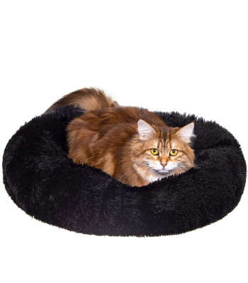 Šunų guoliai Springos PA0161, 40 cm, pliušas, juoda