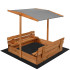 Smėlio dėžė Springos SBX120RSET 120x120cm