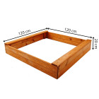 Medinė smėlio dėžė Springos SBX120SI 120x120cm