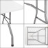 Sulankstomas stalas Springos GF0108 180x74x74 cm