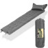 Savipildanti turistinė kilimėlė Springos PM053 193 cm su pagalvėle ir dėklu, pilka