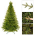 Dirbtinė Kalėdinė eglutė Springos CT0206, natūrali eglė 220 cm
