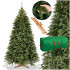 Dirbtinė eglė Springos CT0237, Sibiro eglė PE Premium, 220 cm