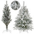 Dirbtinė snieguota kalėdinė eglutė Springos CT0222, LUX 120 cm
