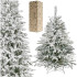 Dirbtinė snieguota kalėdinė eglutė Springos CT0222, LUX 120 cm