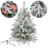 Dirbtinė snieguota kalėdinė eglutė Springos CT0222, LUX 120 cm