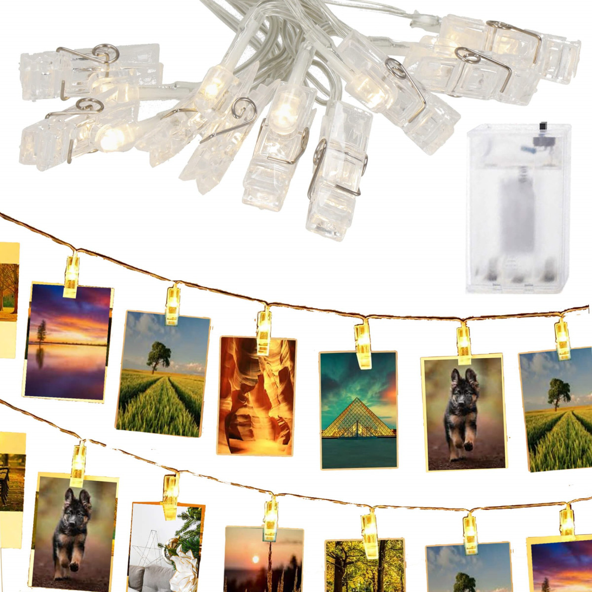 Dekoratyvinė girlianda Springos CL4132 20 LED