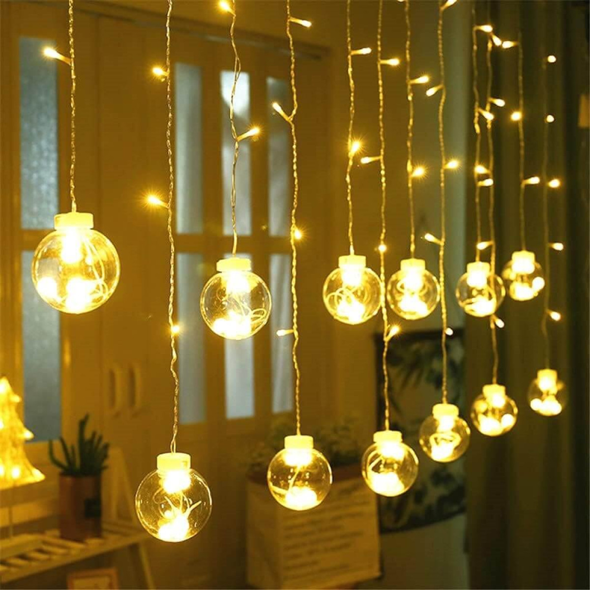 Kalėdinės LED užuolaidos Springos CL4045